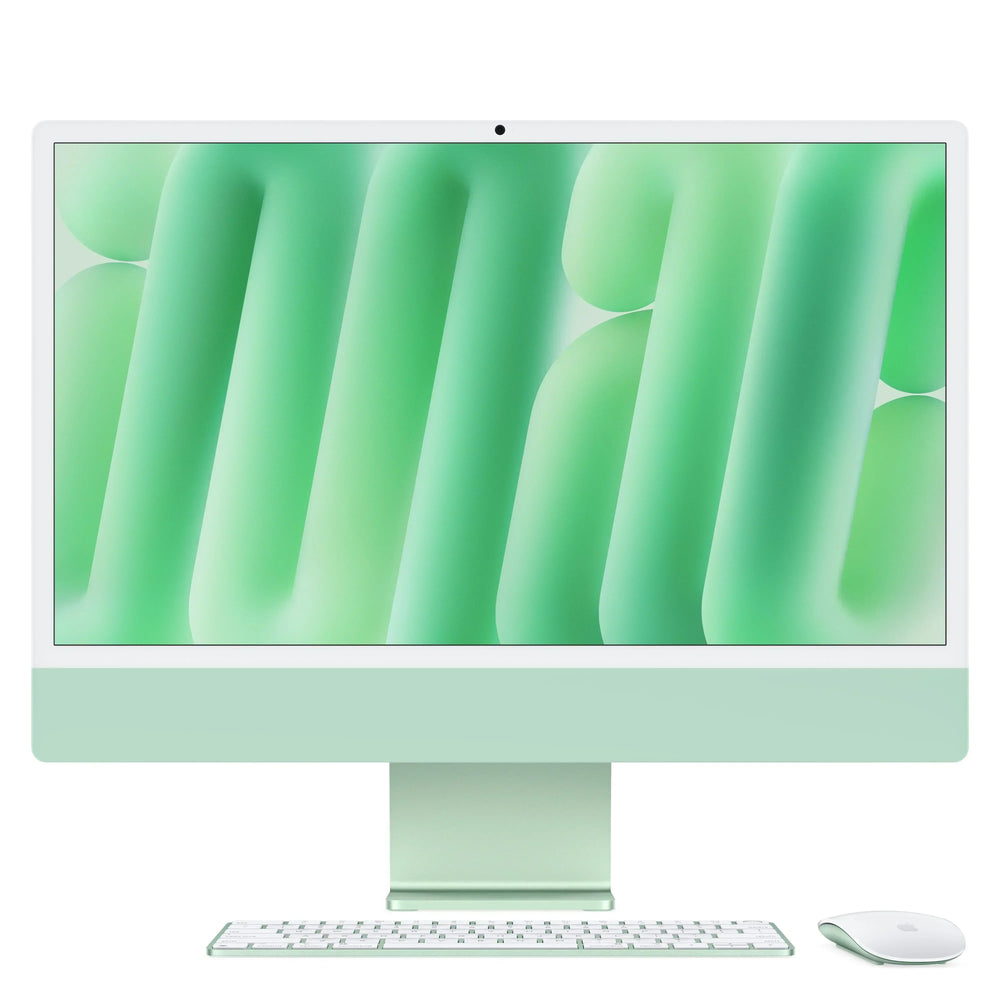 24-inčni iMac M4 sa 4,5K Retina displejom, 8-jezgarnim CPU-om, 8‑jezgarnim GPU-om, 16GB objedinjene memorije i 256GB SSD - Green
