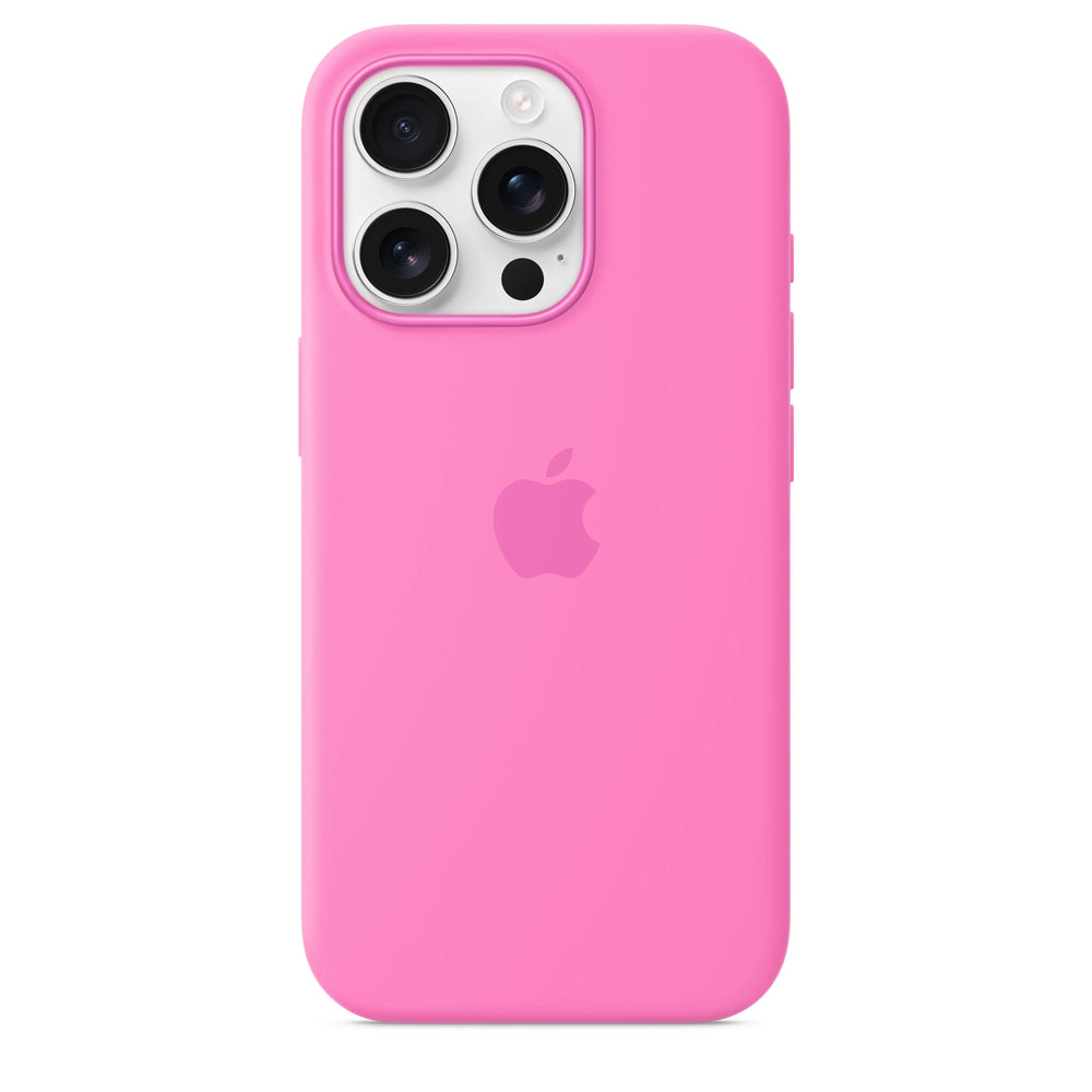 iPhone 16 Pro Silicone Case sa MagSafe-om - Peony
