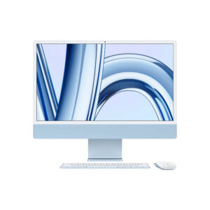 24-inčni iMac M3 sa 4,5K Retina displejom, 8-jezgarnim CPU-om, 8-jezgarnim GPU-om, 8GB objedinjene memorije I 256GB SSD-om - Blue