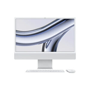 24-inčni iMac M3 sa 4,5K Retina displejom, 8-jezgarnim CPU-om, 10-jezgarnim GPU-om, 8GB objedinjene memorije i 512GB SSD-om - Silver